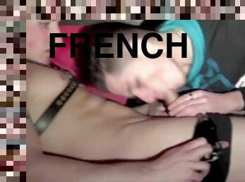 fetish with leather and sneakrs outdfir for french twinks