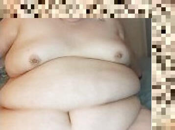 Ssbbw shows off super fat fupa and fat body