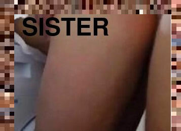Fucking stepsister in the bathroom