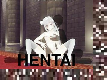 3D HENTAI Emilia loves having her pussy touched