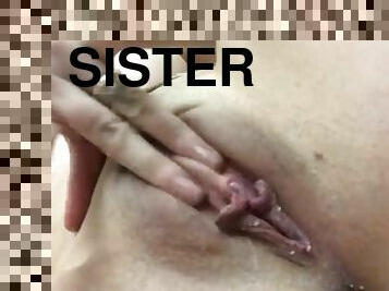 røv, onani, fisse-pussy, sprøjte, skønheder, teenager, blond, søster, snæver, barberet