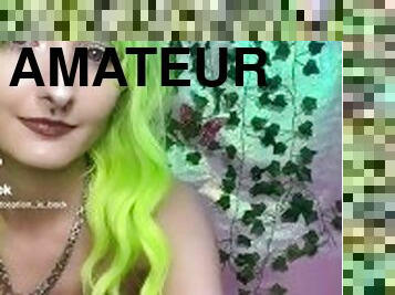 Naked Tik Tok influencer big titty goth girlfriend