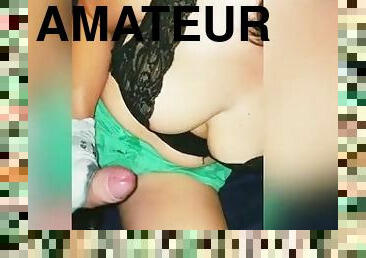 gros-nichons, masturbation, vieux, amateur, ejaculation-sur-le-corps, branlette, couple, jeune-18, plus-agée, vieux-jeune