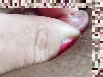 klitoris, tučné, pička, bbw, oholené