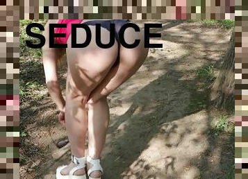 masturbation, public, amateur, milf, maman, rousse, petite-amie, bout-a-bout, petite, forêt