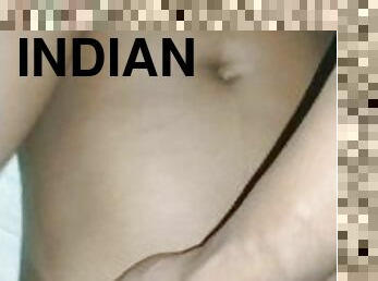 Indian bhabhi cheating his husband in oyo hotel room with Hindi Audio Part 19