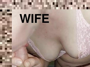 Wife Sucks me off before bed