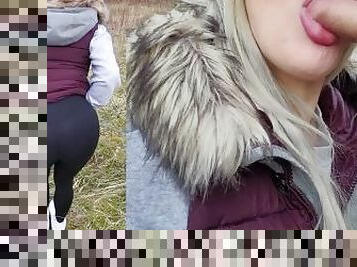 OMG ! He Pulled His Dick Out Off My Ass And Ruined My Down Jacket With Cum