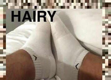 ENJOY MY LITTLE FOOT TEASE - NETFLIX & CHILL - MANLYFOOT - ???? ????