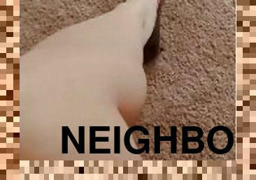 GIANTESS shrinks and puts her neighbors in her shoe!