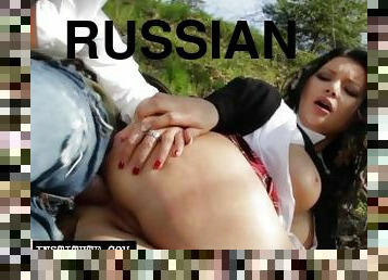 gros-nichons, levrette, en-plein-air, russe, anal, ados, pornstar, trio, blonde, chevauchement