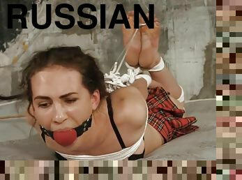 Russian Gril Hogtie 29