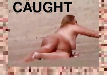 Britney Spears Caught Sunbathing Naked on a Beach