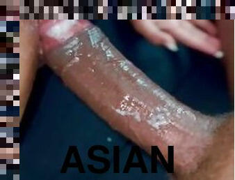 asiatique, cul, levrette, grosse, chatte-pussy, amateur, ejaculation-sur-le-corps, ados, ejaculation-interne, couple