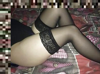 Beautiful Girl In Stockings Wants Sex