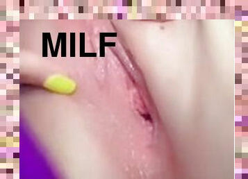 masturbation, vieux, amateur, milf, jouet, belle-femme-ronde, point-de-vue, jeune-18, plus-agée, solo