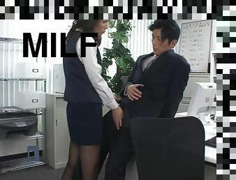 MILF Workers : Office Ladies with Beautiful Legs and Huge Tits - Part.1