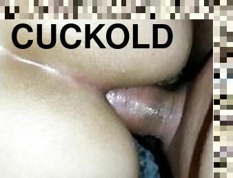 Cuckolding my husband with delivery man