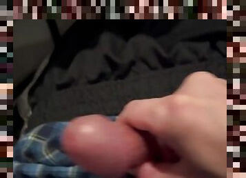 Getting hard, edging and cum