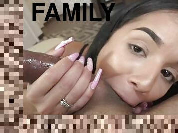 Kinky Family - Camila Cortez - Kinky fuck with hot stepsis