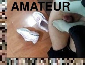 amateur, bdsm, pieds, fétiche, tchèque, branlette-avec-les-pieds, bite