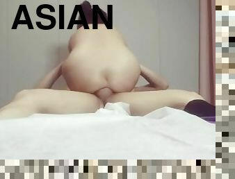 asiatique, orgasme, amateur, mature, massage