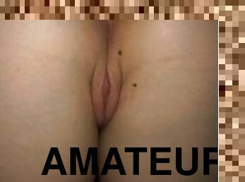 levrette, grosse, amateur, anal, milf, belle-femme-ronde, ejaculation, trou-du-cul, blanc