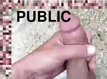 Public piss and stroke