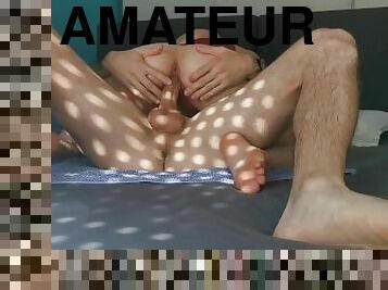 amateur, ados, ejaculation-interne, couple, petits-seins