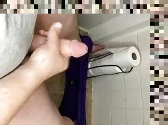 Homemade jerking off in my bathroom