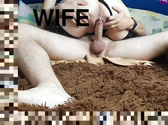 Hot Wife With Her Lover Writes A Report To Her Cuckold