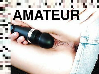 Masturbate Wet Pussy Closeup Vibrator And Cum 5 Min