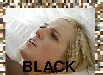 Blonde hottie kate england gets analized by big black dong
