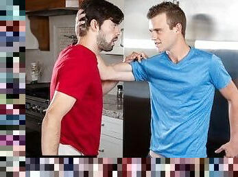 Tatted Twink Dicks Down Hunk Step-In-Law - Scott Finn, Julian Brady - NextDoorTaboo