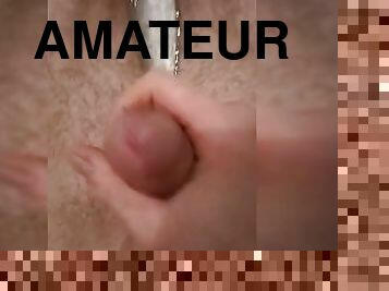 Masturbation in the bathroom