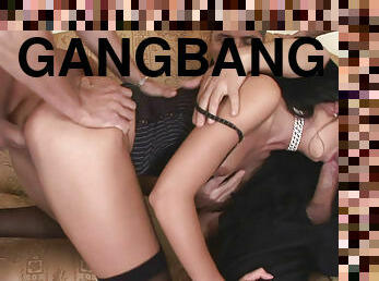 Gangbang for incredible whore Suzie Diamond