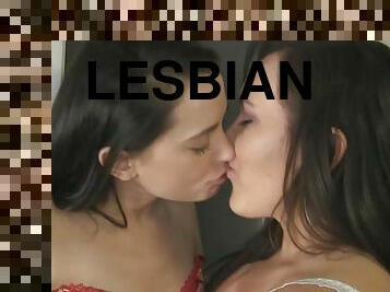 אוננות, כוס-pussy, לסבית-lesbian, לעשות-עם-האצבע, טבעי, שחרחורת, ציצים-קטנים