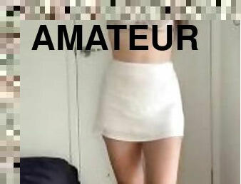 amateur, babes, ados, décapage, bout-a-bout, petite, solo, brunette, petits-seins, taquinerie