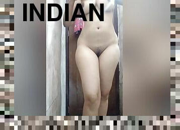 Indian Village Girl Showing Her Hairy Pussy And Big Ass With Mia Malkova
