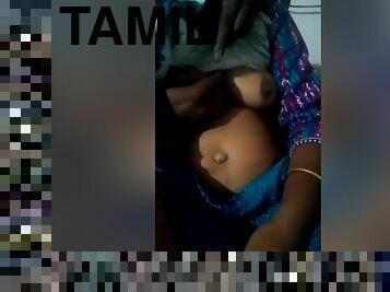 Today Exclusive -tamil Wife Boobs Pressing By Hubby