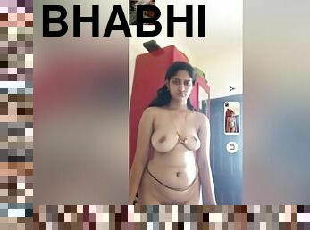 Sexy Telugu Bhabhi Showing Her Nude Body To Lover On Video Call Part 2