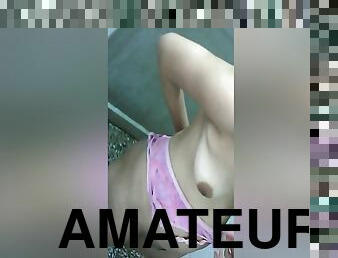 baignade, amateur, indien, cam, douche, solo, brunette, caché