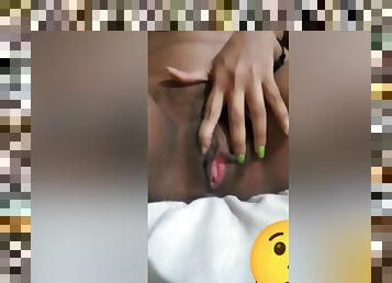 Today Exclusive- Desi Girl Showing Her Boobs And Pussy On Video Call Part 2
