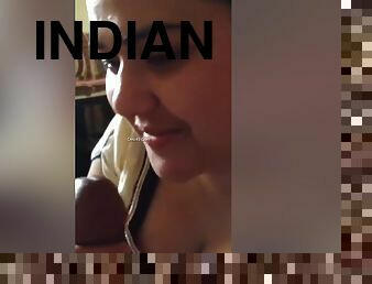 Today Exclusive-punjabi Girl Sucking Dick