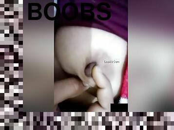 Exclusive- Sexy Desi Girl Showing Her Boobs On Video Call