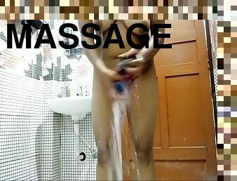 Solo Girl Bathing Time Pussy Fucking And Massage