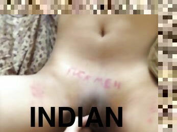 Desi Indian - Indian Girlfriend Getting Satisfied Using My Fingers