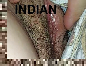 Indian Teen Wife 18 Yr Hairy Pussy