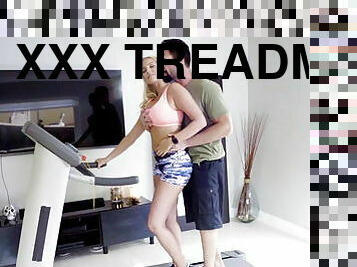 XXX treadmill tan lines