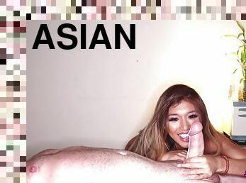 asiatique, gros-nichons, fellation-profonde, massage